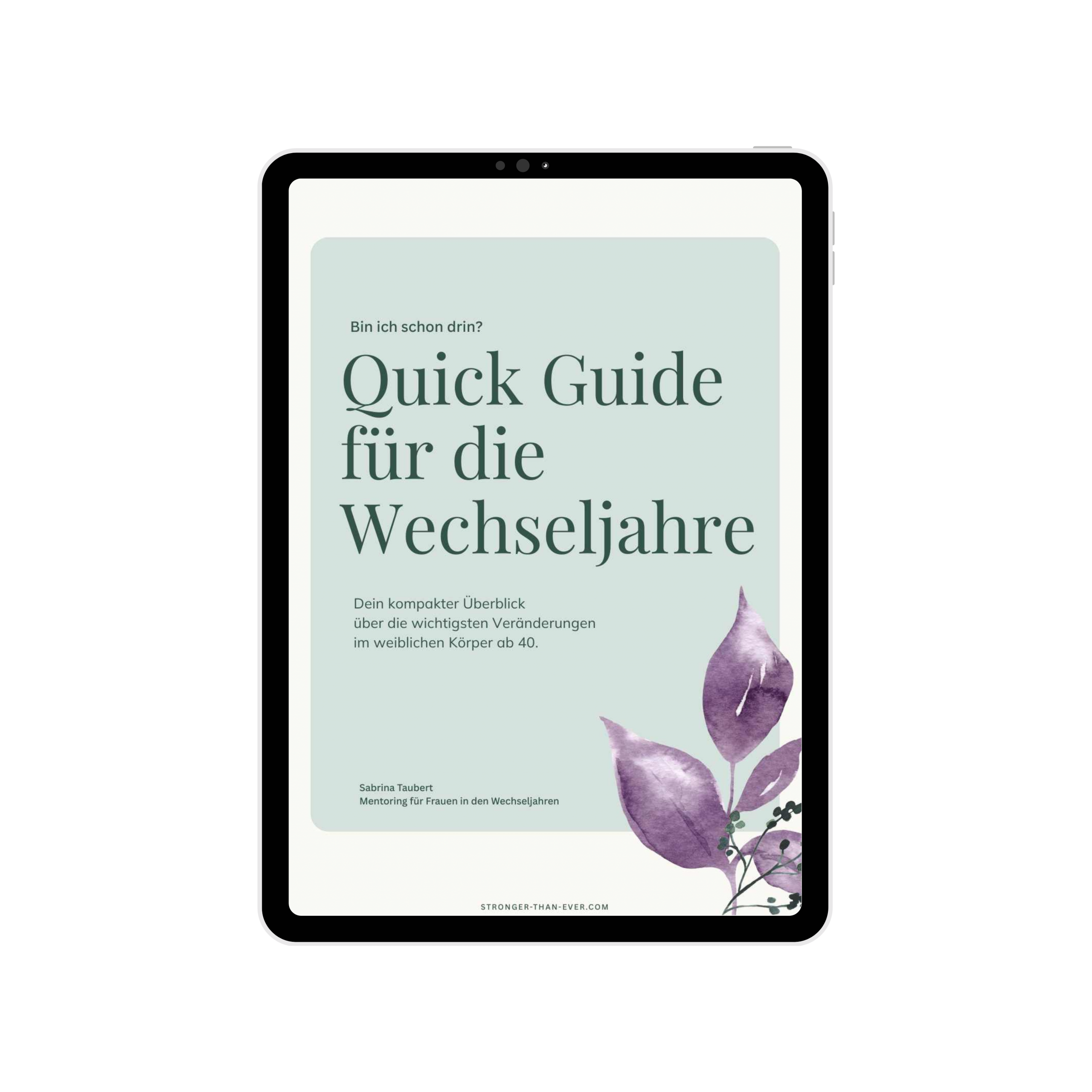 Quick Guide Wechseljahre verstehen.